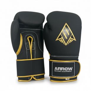 GUANTE ARROW MP4 EN PIEL (NEGRO)