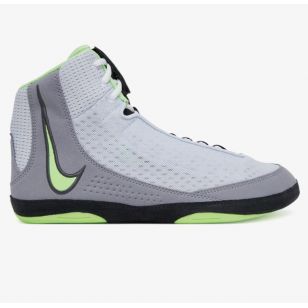 Nike Inflict 4 Wrestling Shoes Gris/Verde