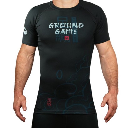 Rashguard  Ground Game Ashi Garami Short sleeve