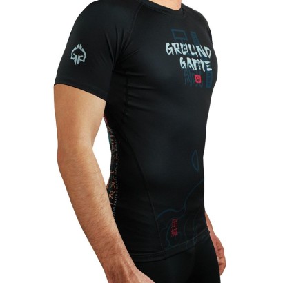 Rashguard  Ground Game Ashi Garami Short sleeve